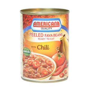 Americana Peeled Fava Beans With Chili 400g