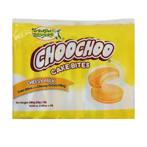 Lemon Square ChooChoo Cheesy Milk Cake Bites 10 x 38 g