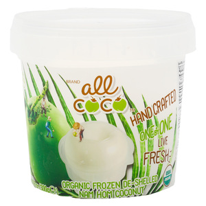 اشتري قم بشراء All Coco Organic Frozen De-Shelled Nam Hom Coconut 300 g Online at Best Price من الموقع - من لولو هايبر ماركت Sorbets في الكويت