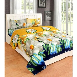 Maple Leaf Bed Sheet 3D 230x250cm Assorted