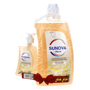 Sunova Precious Musk Perfumed Liquid Hand Soap 2.2 Litres + 330 ml