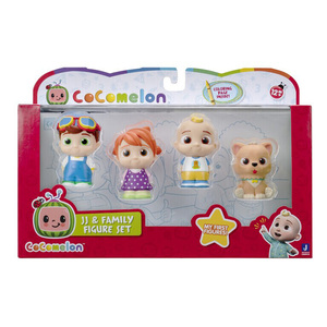Cocomelon JJ and Family 4 Figure Pack, CMI0010