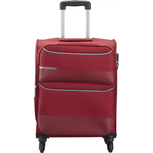 VIP Essencia 4 Wheel Spinner Soft Trolley, 69 cm, Red