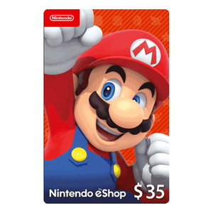 Nintendo eShop Digital Gift Card, 35$