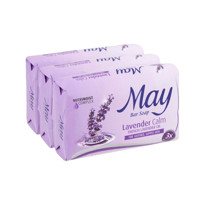 May Bar Soap Lavender Calm 3 X 85g