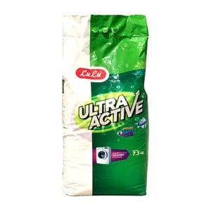 Buy LuLu Ultra Active Washing Powder Front Load 7.5 kg Online at Best Price | Front load washing powders | Lulu UAE in UAE