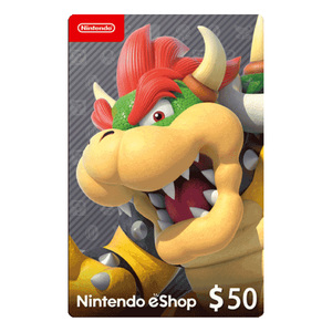 Nintendo eShop Digital Gift Card, 50$