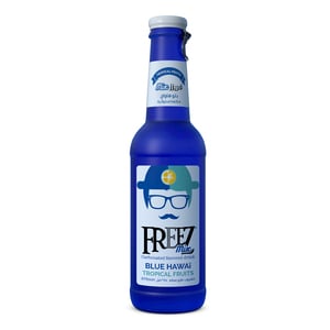 اشتري قم بشراء Freez Mix Blue Hawaii Carbonated Flavoured Drink 275 ml Online at Best Price من الموقع - من لولو هايبر ماركت Cola Bottle في الكويت