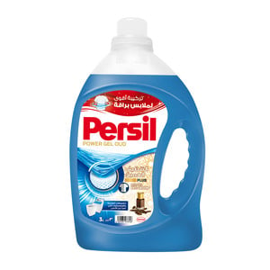 Buy Persil Power Gel Oud Perfume For Top Loading Washing Machines 3 Litres Online at Best Price | Liquid Detergent | Lulu UAE in UAE