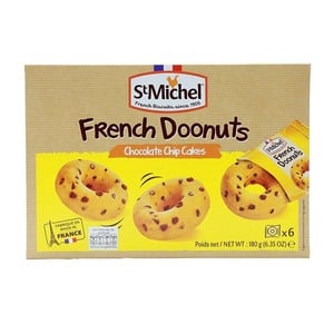 St. Michel French Doonuts Chocolate Chip Cakes 180 g