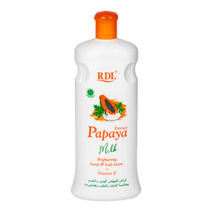 RDL Papaya Extract Milk Hand & Body Lotion 600 ml
