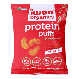 Iwon Organics Red Pepper Protein Puffs 42 g