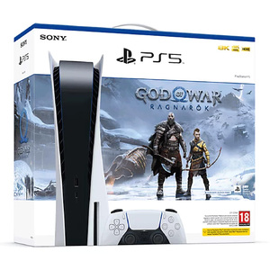 Sony PlayStation 5 Console + God of War Ragnarok Voucher Bundle
