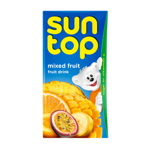 Buy Suntop Mixed Fruit Juice 250 ml Online at Best Price | Fruit Drink Tetra | Lulu Egypt in UAE