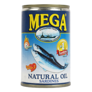 Mega Natural Oil Sardines 155 g