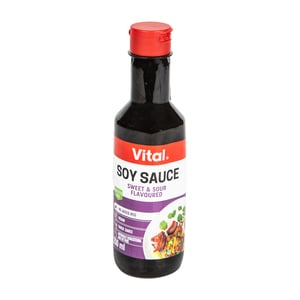 Buy Vital Sweet & Sour Flavoured Soy Sauce 250 ml Online at Best Price | Sauces | Lulu Kuwait in Kuwait