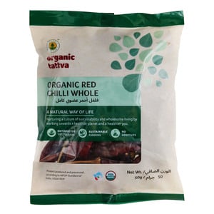 Organic Tattva Organic Red Chilli Whole 50 g