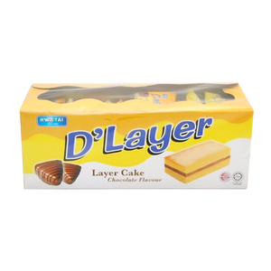 Hwa Tai D'Layer Cake Chocolate Flavour 18g x 18's