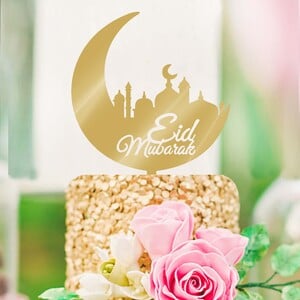 Party Fusion Eid Mubarak Cake Topper, Assorted, JM00175