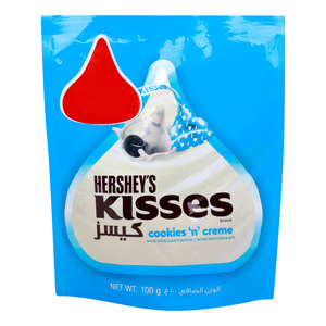 Hershey's Kisses Cookies and Cream Chocolate 100 g