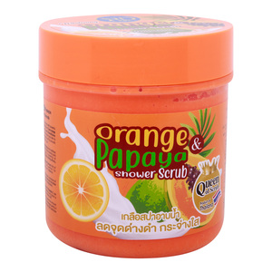 R&D Care Orange & Papaya Shower Scrub 700 g