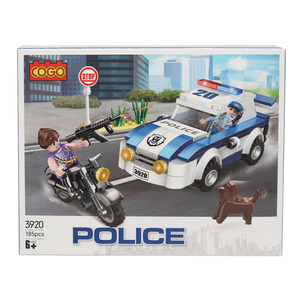 Skid Fusion Police Car Bricks 185pcs 3920