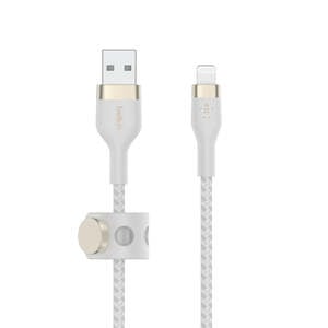 BELKIN BoostCharge Pro Flex USB-A to Lightning Cable - 3 Meters - White