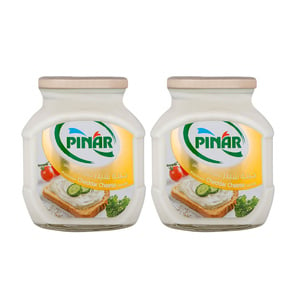 اشتري قم بشراء بينار جبنة شيدر مطبوخة قابلة للدهن 2 × 500 جم Online at Best Price من الموقع - من لولو هايبر ماركت Jar Cheese في السعودية
