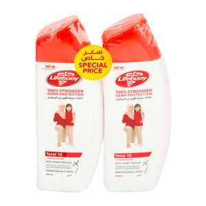 Lifebuoy Anti Bacterial Body Wash Assorted Value Pack 2 x 300 ml