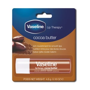 Buy Vaseline Cocoa Butter Lip Therapy 4.8 g Online at Best Price | Lip Balms | Lulu KSA in UAE