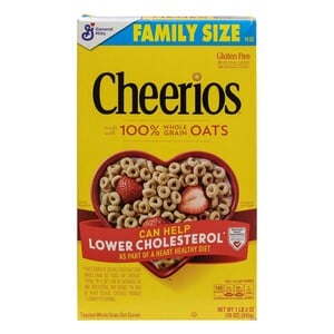 General Mills Cheerios Toasted Whole Grain Oat Cereal 510 g