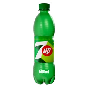 7Up Carbonated Soft Drink Plastic Bottle 500 ml