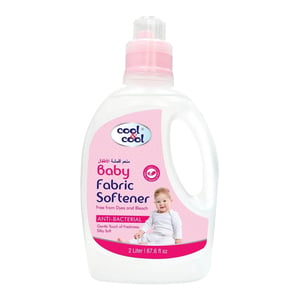 Buy Cool & Cool Baby Anti-Bacterial Fabric Softener 2 Litres Online at Best Price | Fabric Softner Dilut | Lulu UAE in UAE