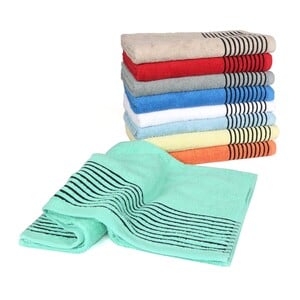 Homewell Cotton Bath Towel 70x140cm 450GSM Assorted Per pc