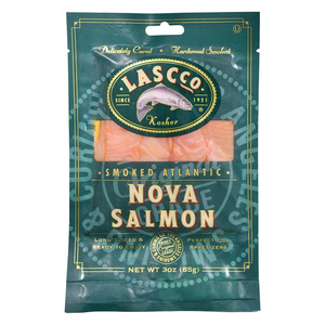 Lascco Smoked Atlantic Nova Salmon 85 g