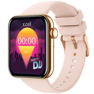 X.Cell G6 Music Smartwatch Pink Gold