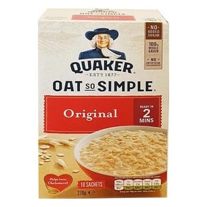Quaker Oat So Simple Original 270 g
