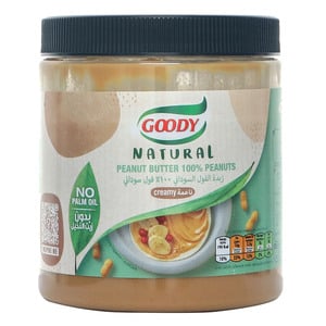 Goody Natural Creamy 100%  Peanut Butter 453 g