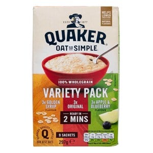 Quaker Oat So Simple Variety Pack 297 g