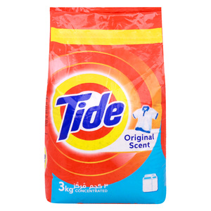 Tide Powder Laundry Detergent Original Scent 3kg