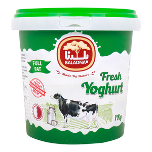 Baladna Fresh Yoghurt Full Fat 1kg