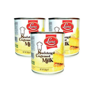 Luna Sweetened Condensed Milk Value Pack 3 x 395g