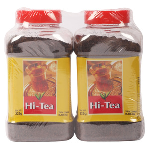 هاي-تي الشاي الأسود الخشن عبوة اقتصادية 2 × 225 جم