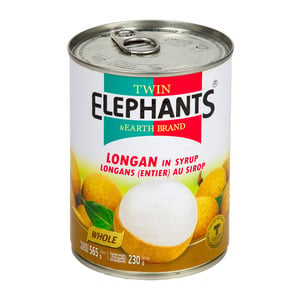 Twin Elephants Longan In Syrup 565 g