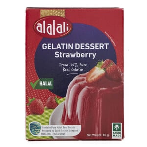 Al Alali Strawberry Gelatin Dessert 80 g