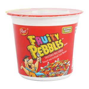 Post Fruity Pebbles Sweetened Rice Cereal 56 g