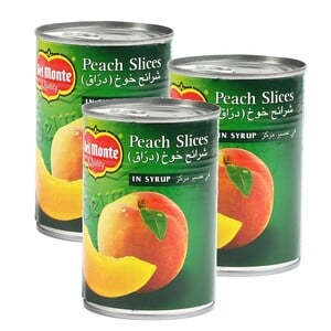 Del Monte Peach Slices In Syrup 3 x 420 g