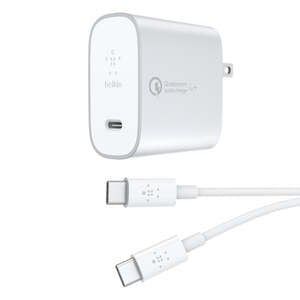 Belkin BOOST CHARGE USB-C Home Charger + Cable with Quick Charge 4+ with 1.5 m cable