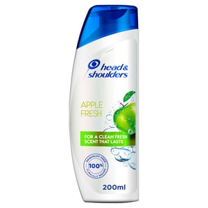 Buy Head & Shoulders Apple Fresh Anti-Dandruff Shampoo for Greasy Hair 200 ml Online at Best Price | Shampoo | Lulu KSA in UAE