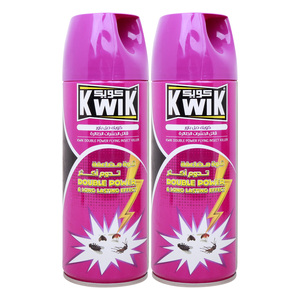 Kwik Flying Insect Killer Value Pack 2 x 300 ml